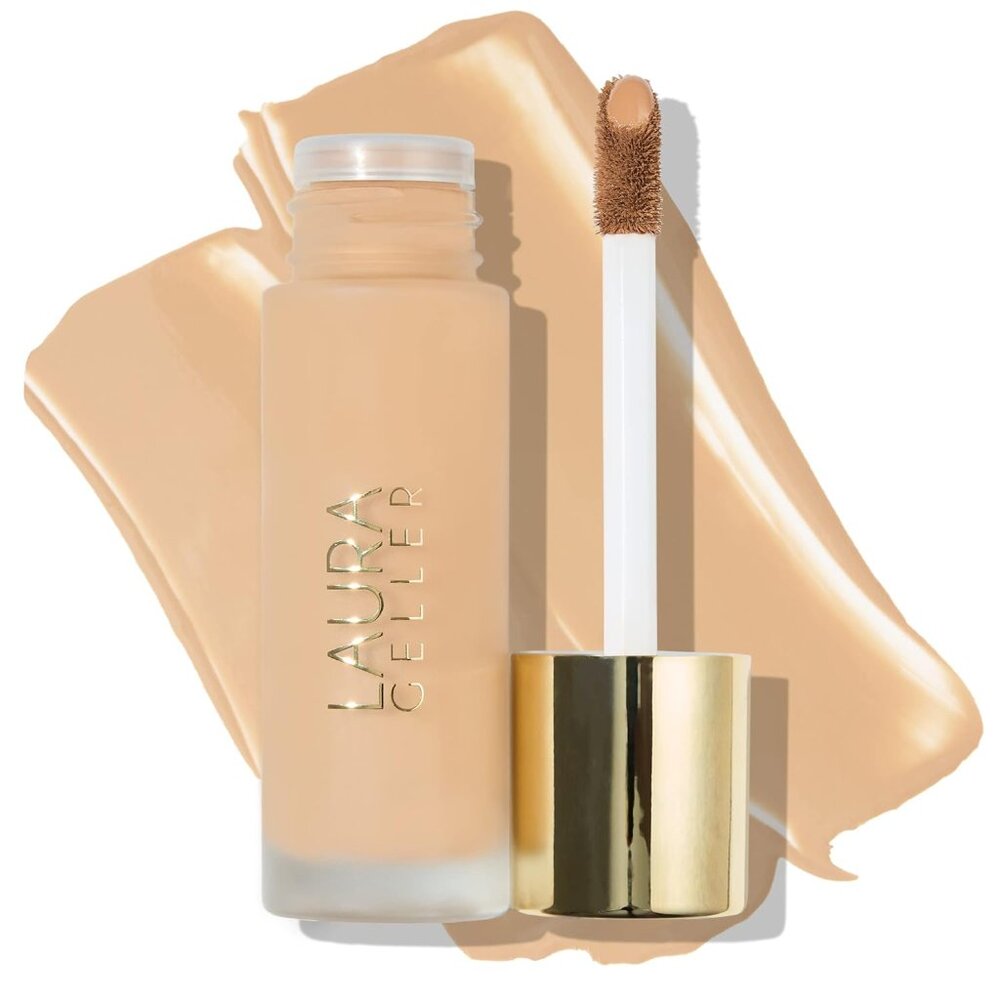 Laura Geller Double Take Liquid Foundation Medium NIB Full Size